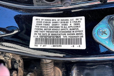 2015 Honda Civic Sedan LX