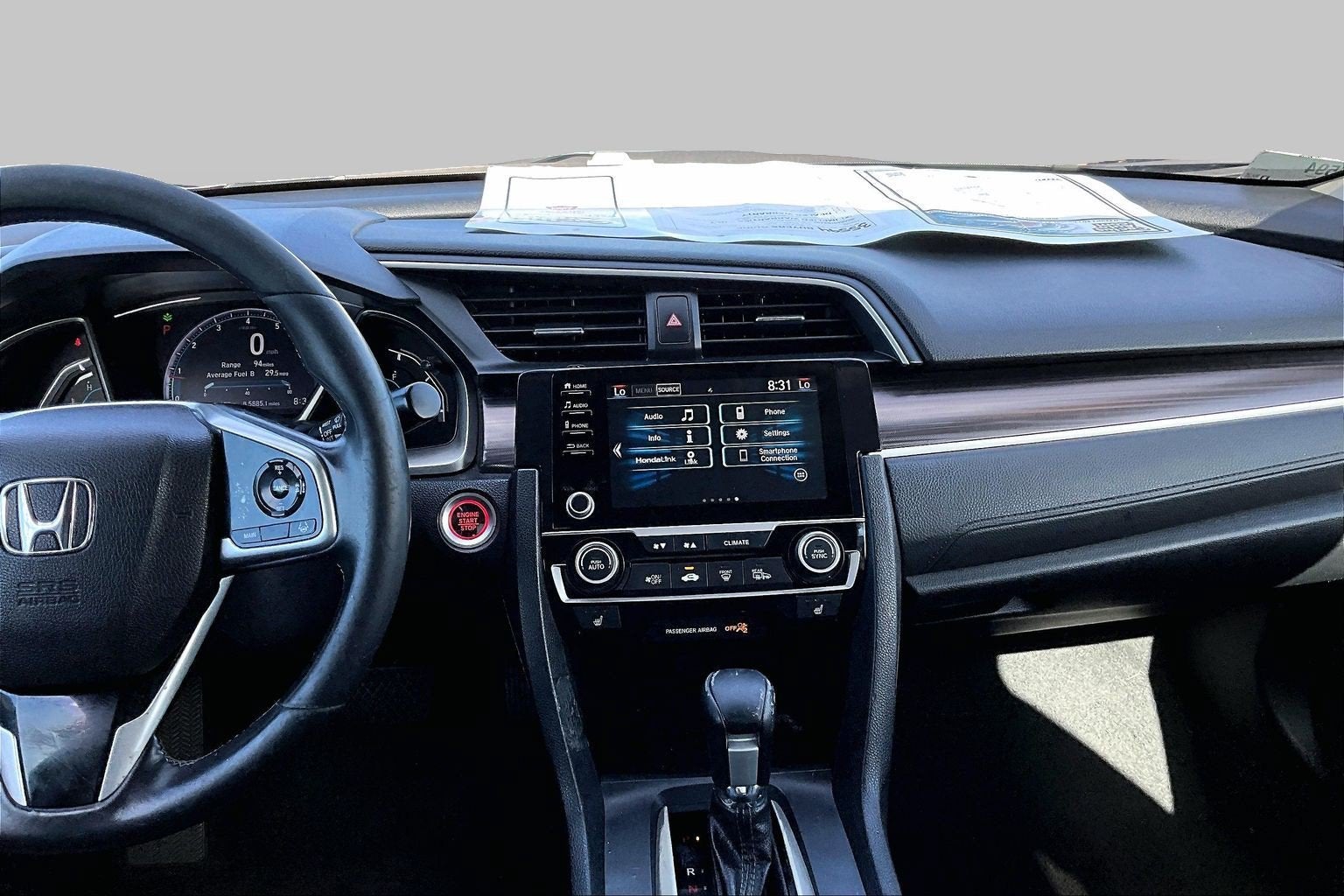 2020 Honda Civic Sedan EX-L
