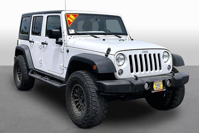 2018 Jeep Wrangler JK Unlimited Sport S