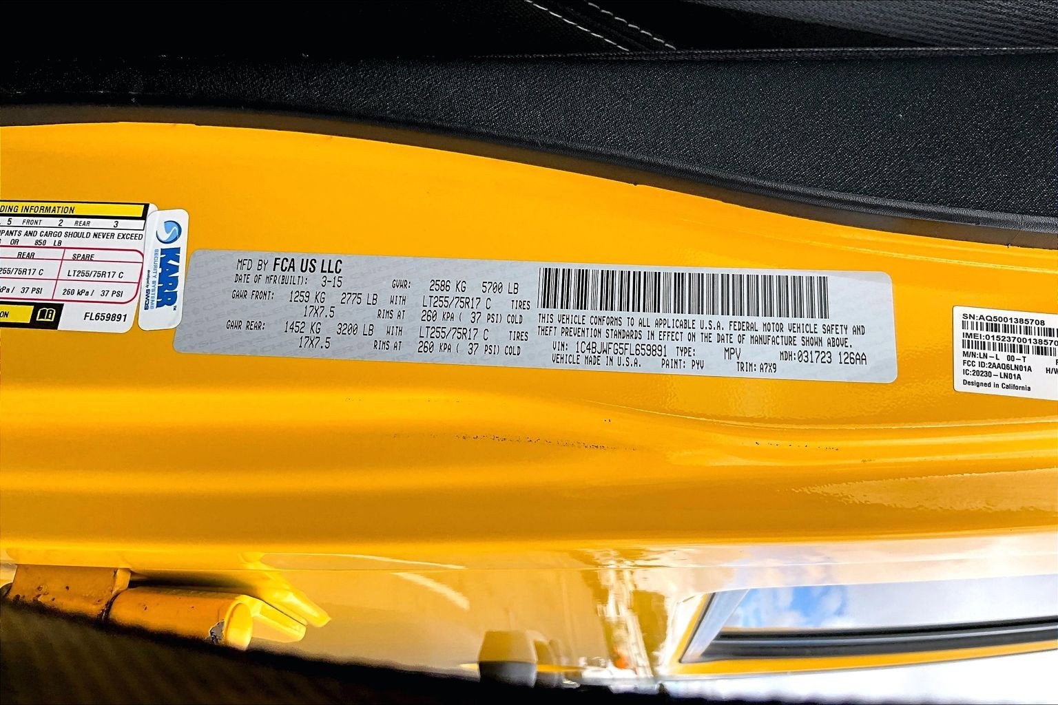 2015 Jeep Wrangler Unlimited Rubicon