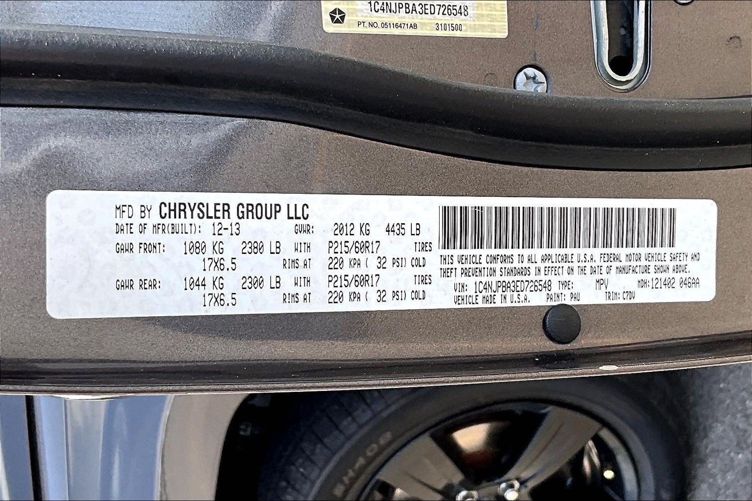 2014 Jeep Patriot Altitude
