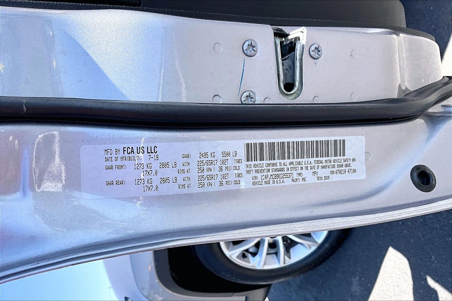 2019 Jeep Cherokee Latitude