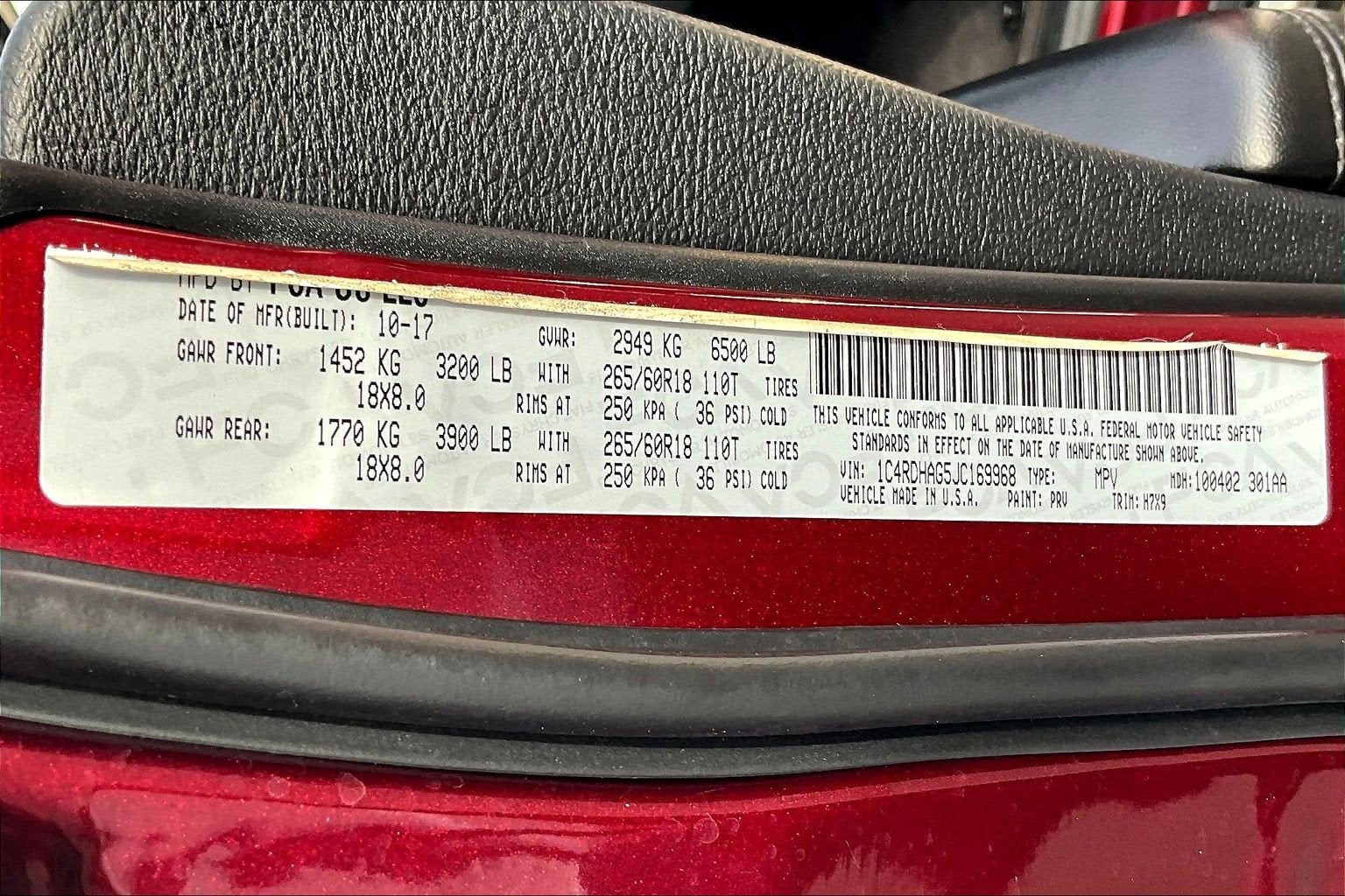 2018 Dodge Durango SXT