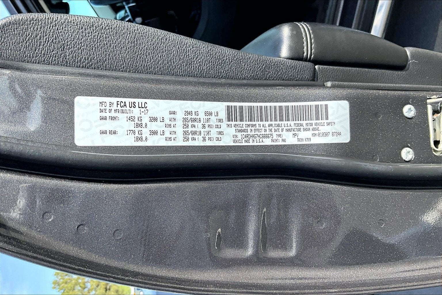 2017 Dodge Durango SXT