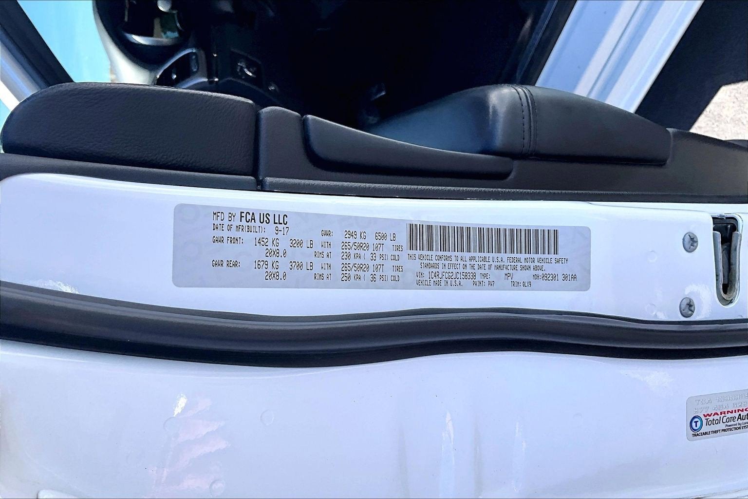 2018 Jeep Grand Cherokee High Altitude