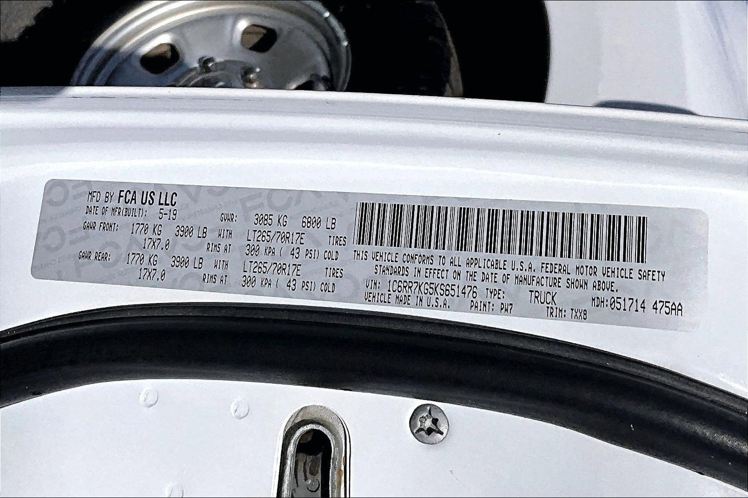 2019 RAM 1500 Classic Tradesman