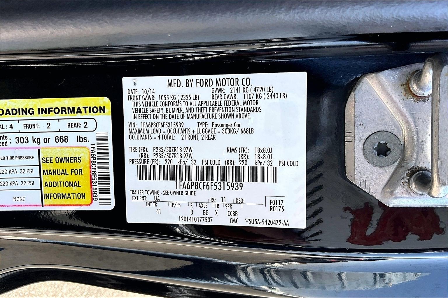 2015 Ford Mustang GT Premium