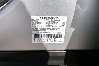 2018 Ford Explorer Base