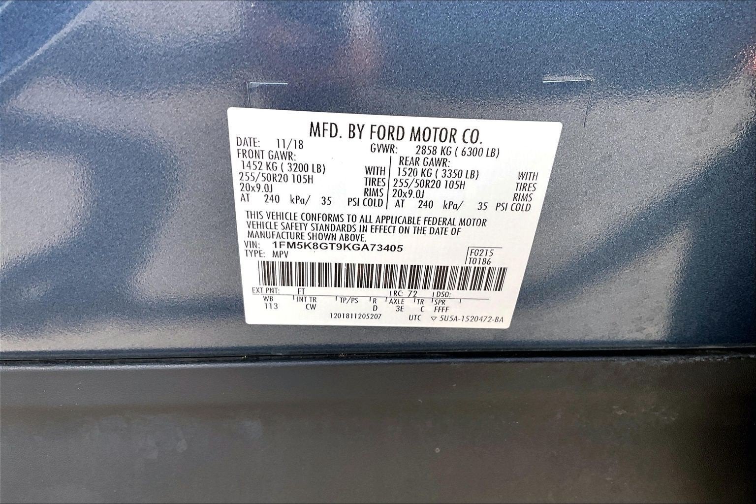 2019 Ford Explorer Sport