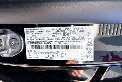 2020 Ford Escape SE