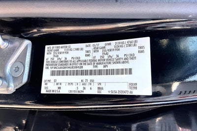 2017 Ford Escape SE