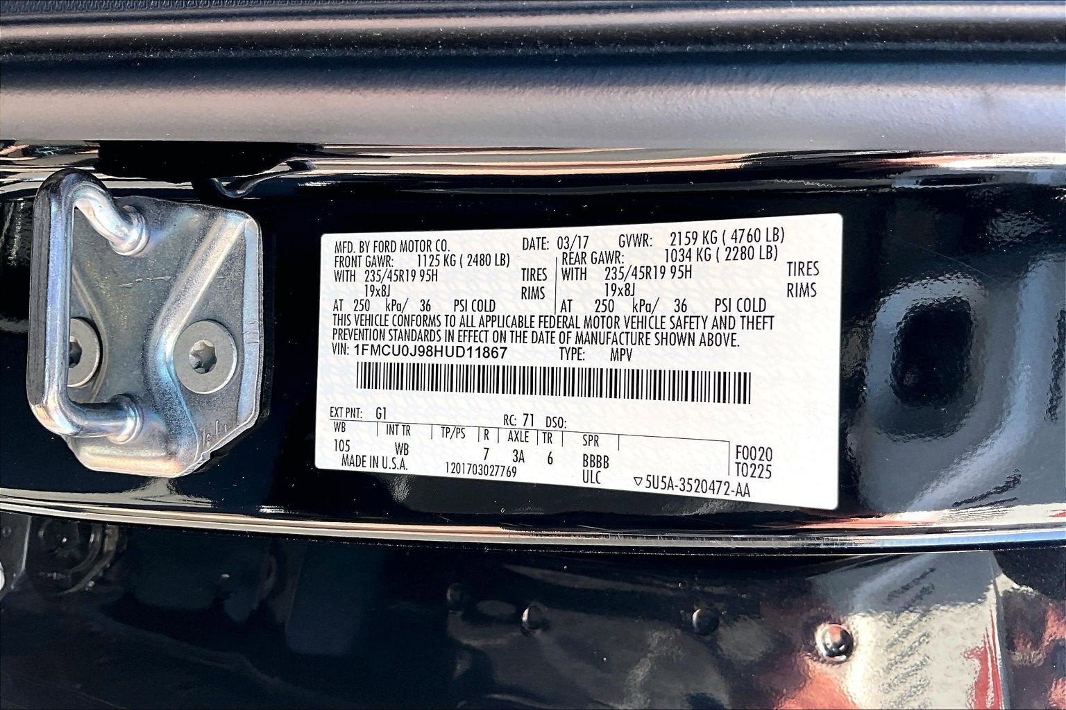 2017 Ford Escape Titanium