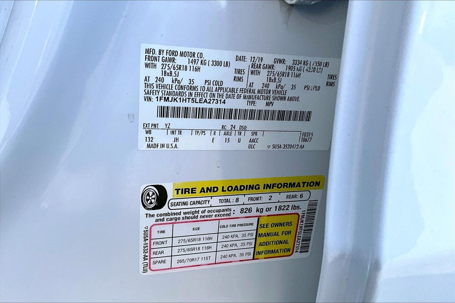 2020 Ford Expedition Max XLT