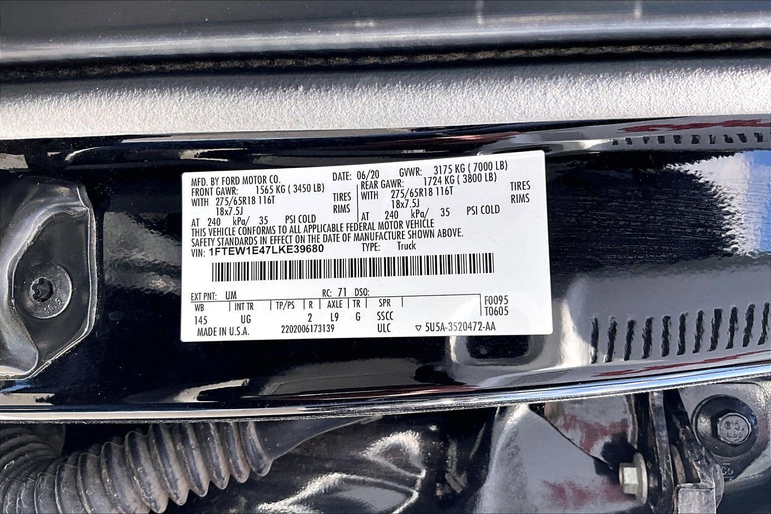 2020 Ford F-150 XLT