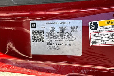 2019 Chevrolet Camaro 1LT