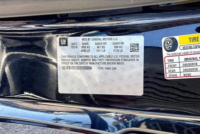 2016 Chevrolet Camaro 1LT