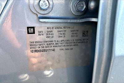 2014 Chevrolet Volt Base