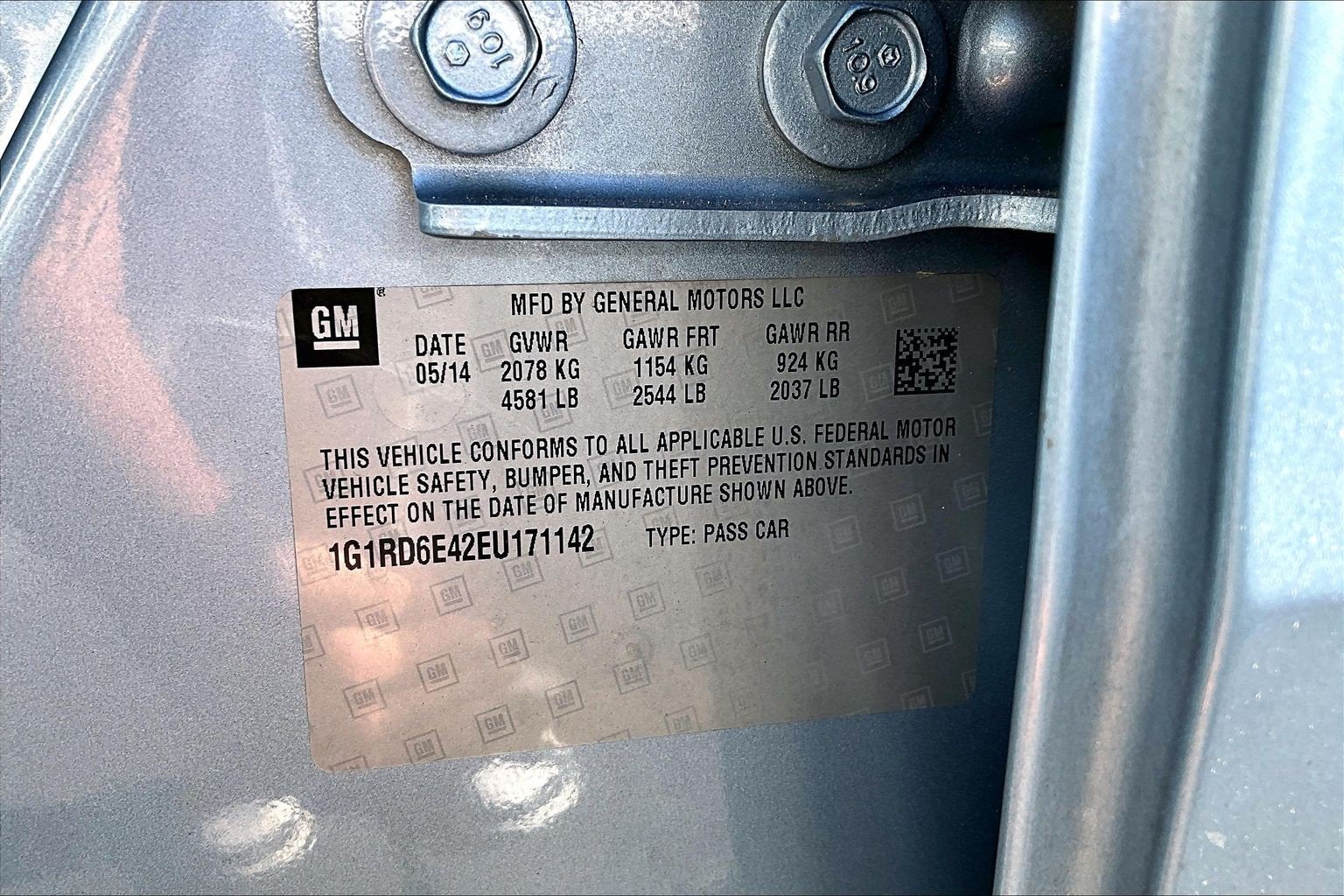 2014 Chevrolet Volt Base
