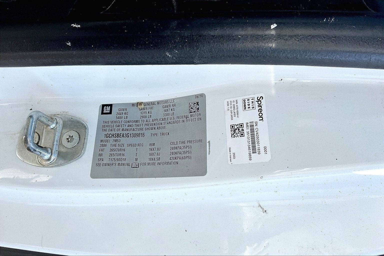 2016 Chevrolet Colorado 2WD WT