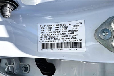 2016 Honda Accord Sedan LX
