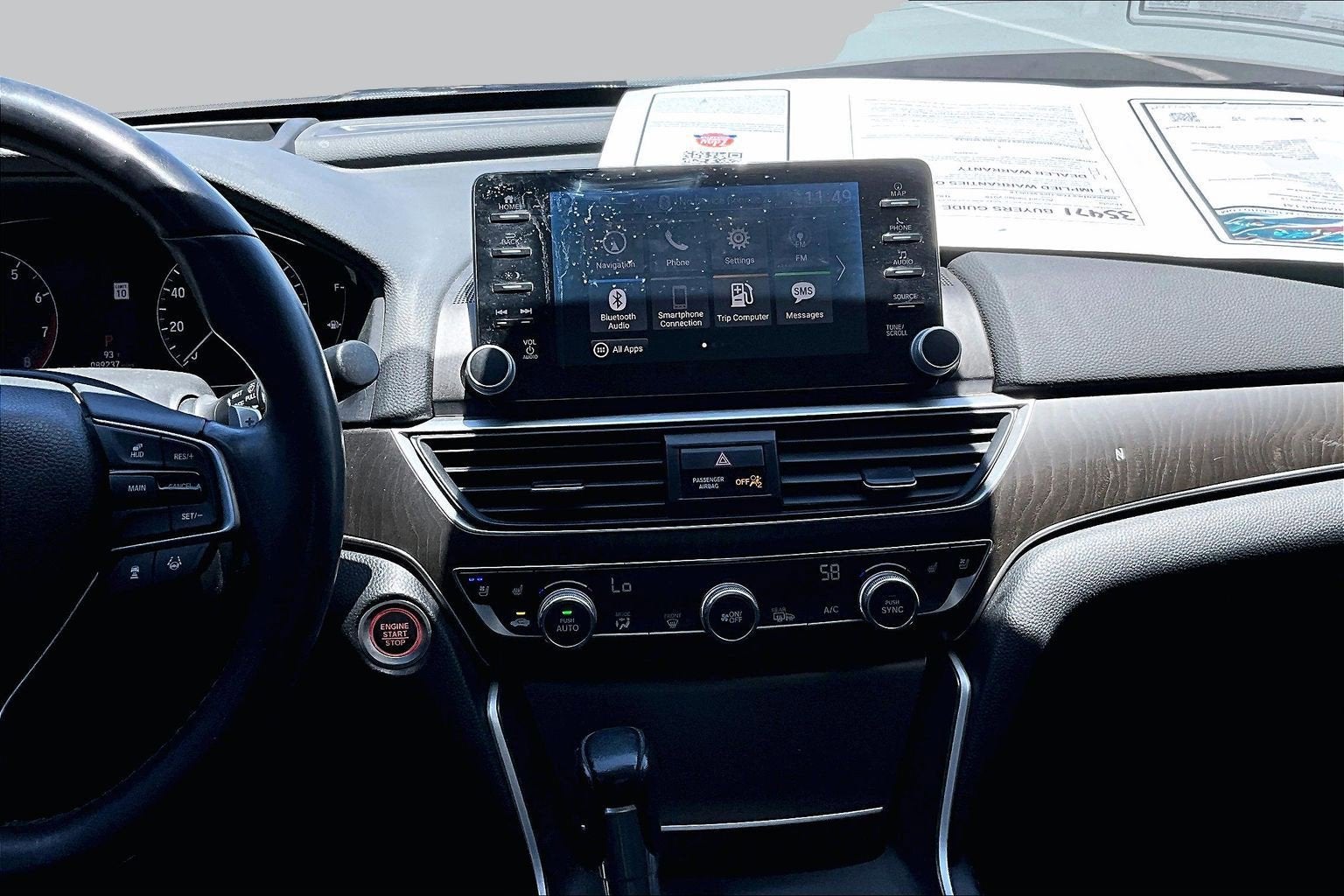 2018 Honda Accord Sedan Touring 1.5T