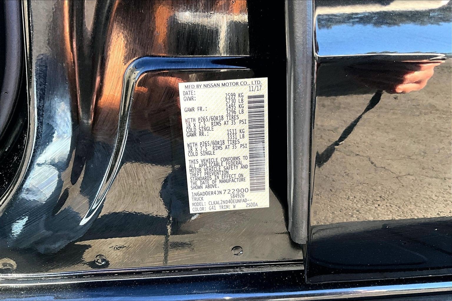 2018 Nissan Frontier SV V6