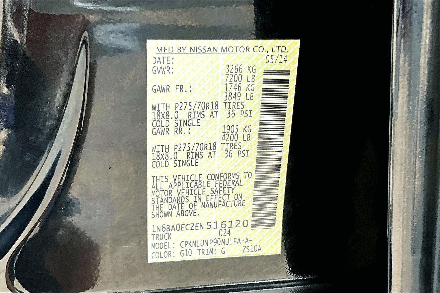 2014 Nissan Titan PRO-4X