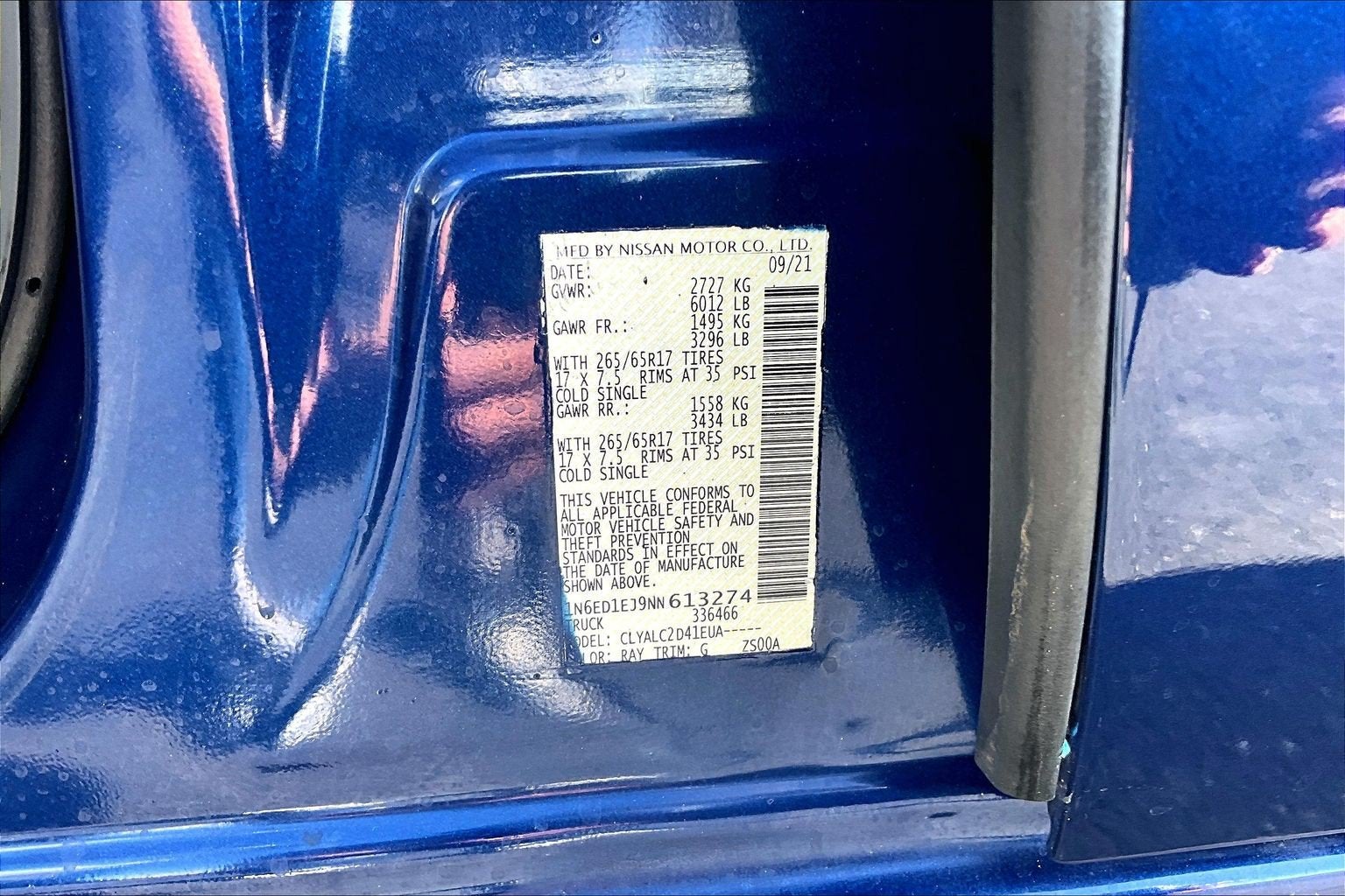 2022 Nissan Frontier SV
