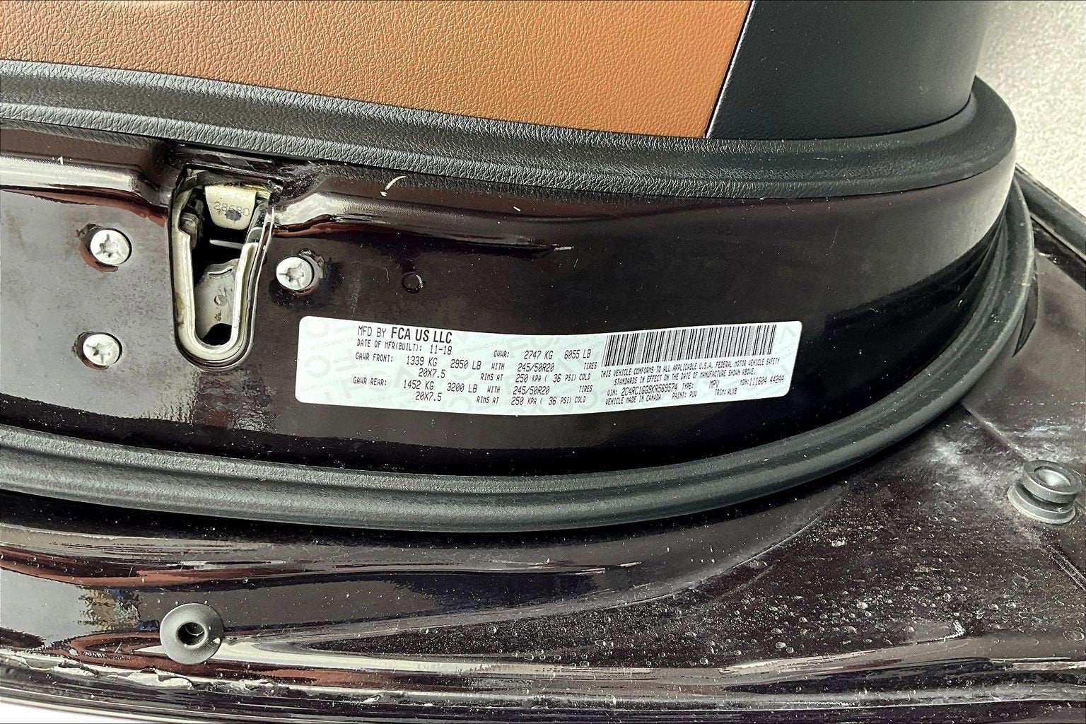 2019 Chrysler Pacifica Limited