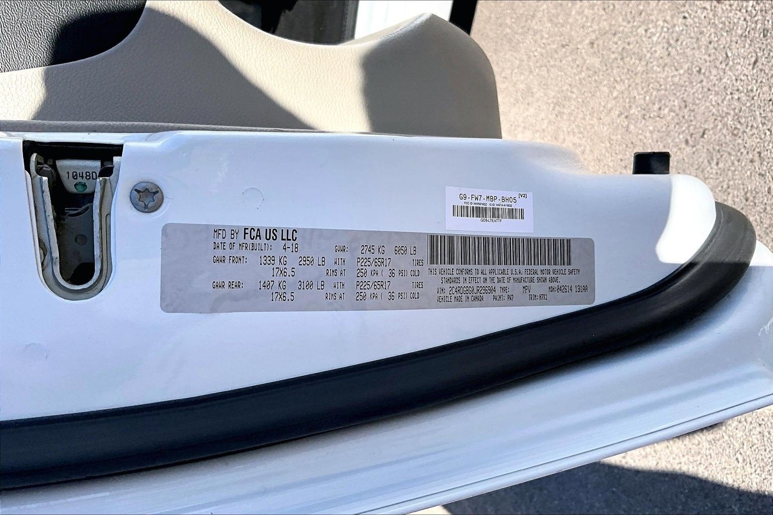 2018 Dodge Grand Caravan SE