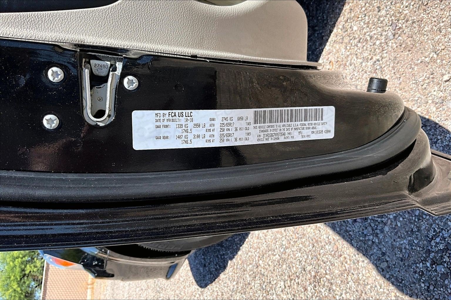 2019 Dodge Grand Caravan SE
