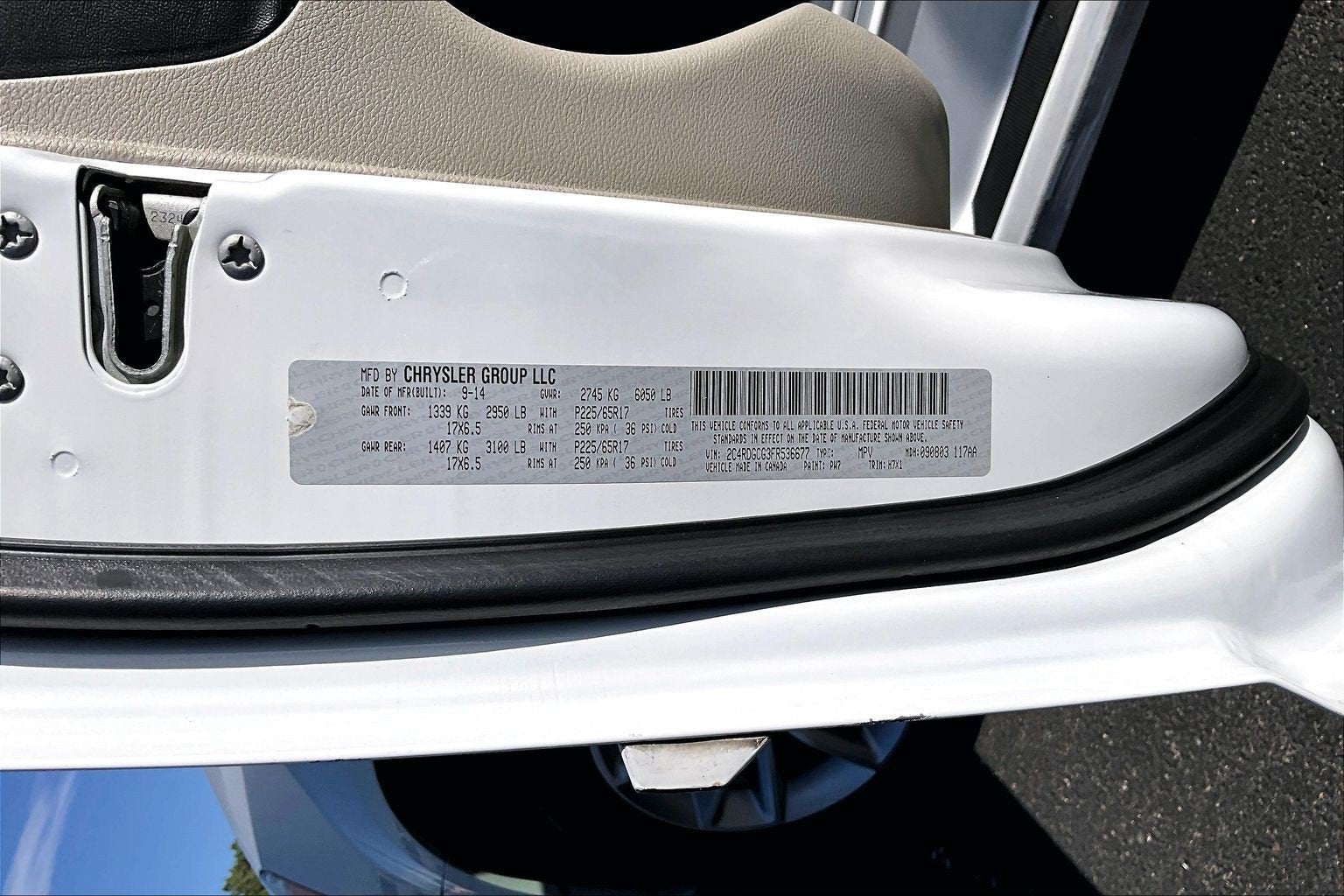2015 Dodge Grand Caravan SXT