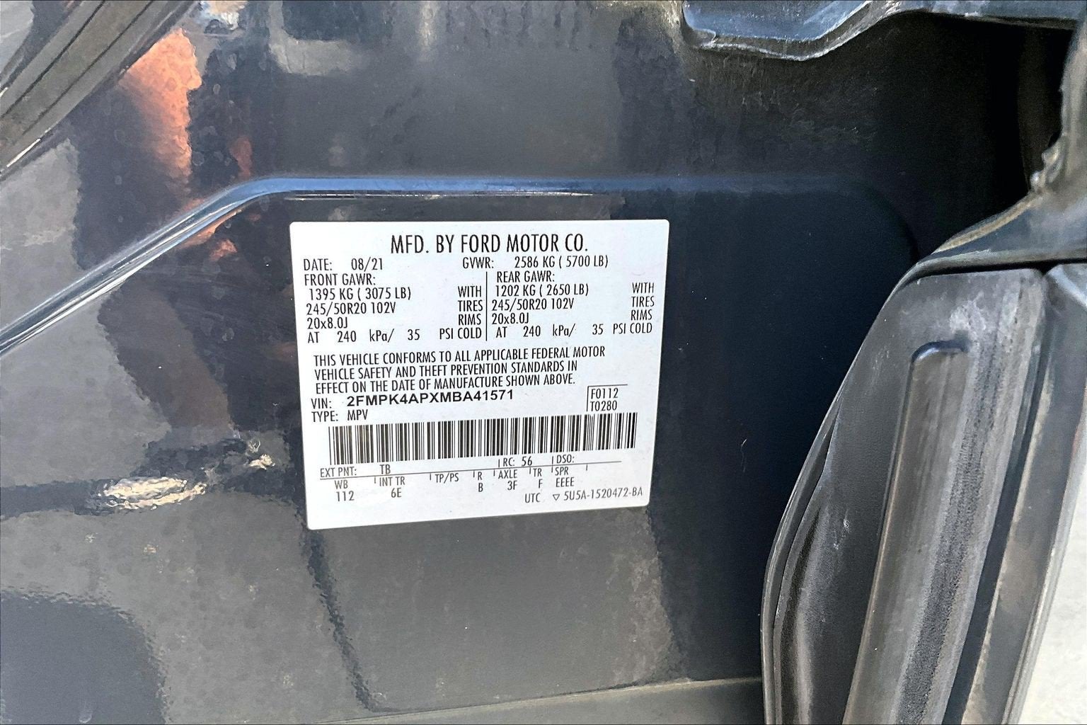 2021 Ford Edge ST