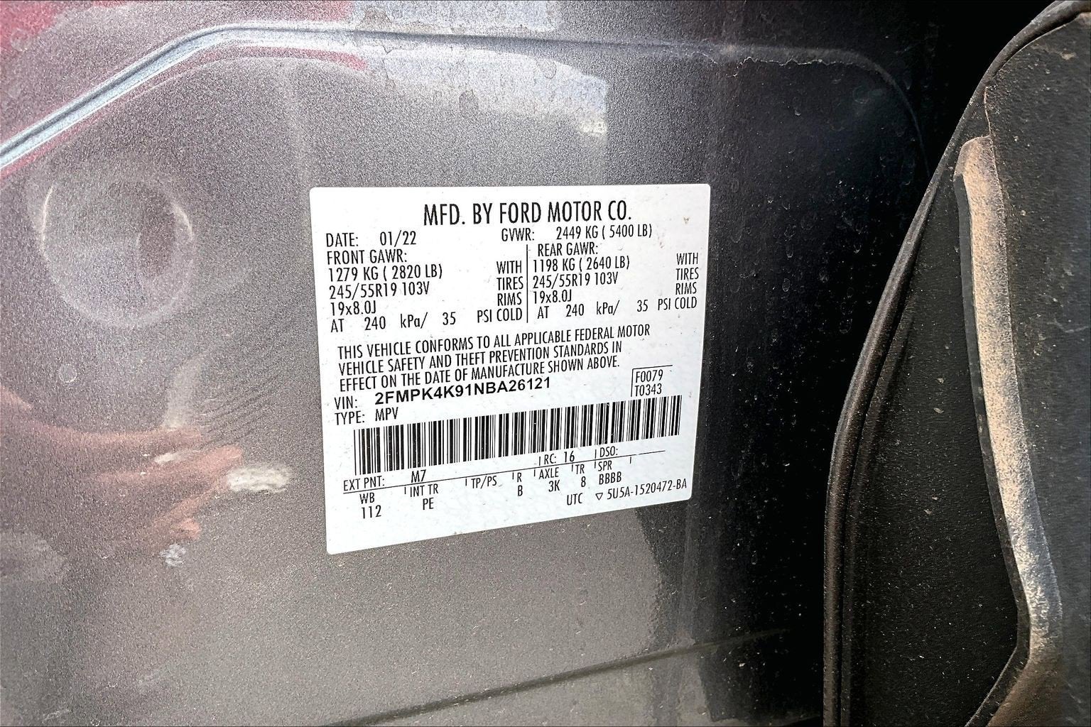 2022 Ford Edge Titanium