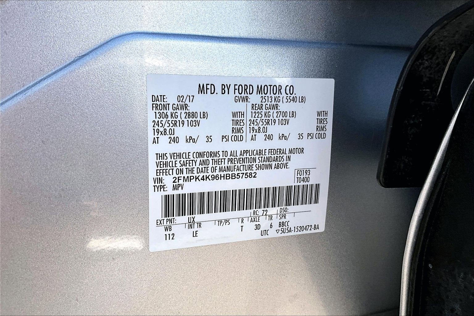 2017 Ford Edge Titanium