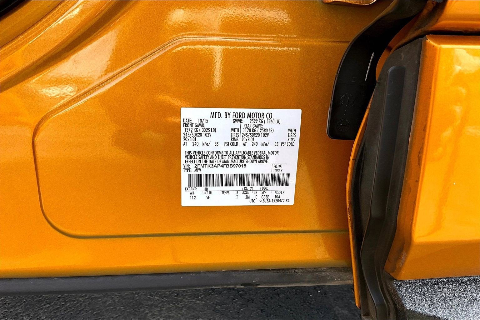 2015 Ford Edge Sport