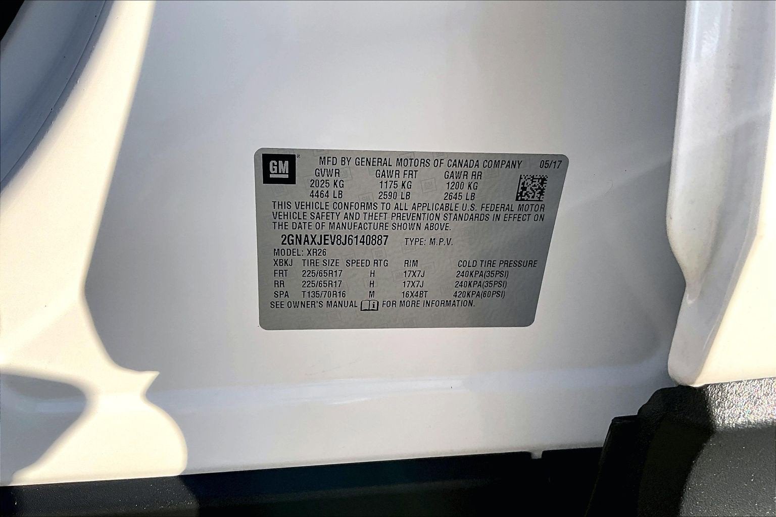 2018 Chevrolet Equinox LT