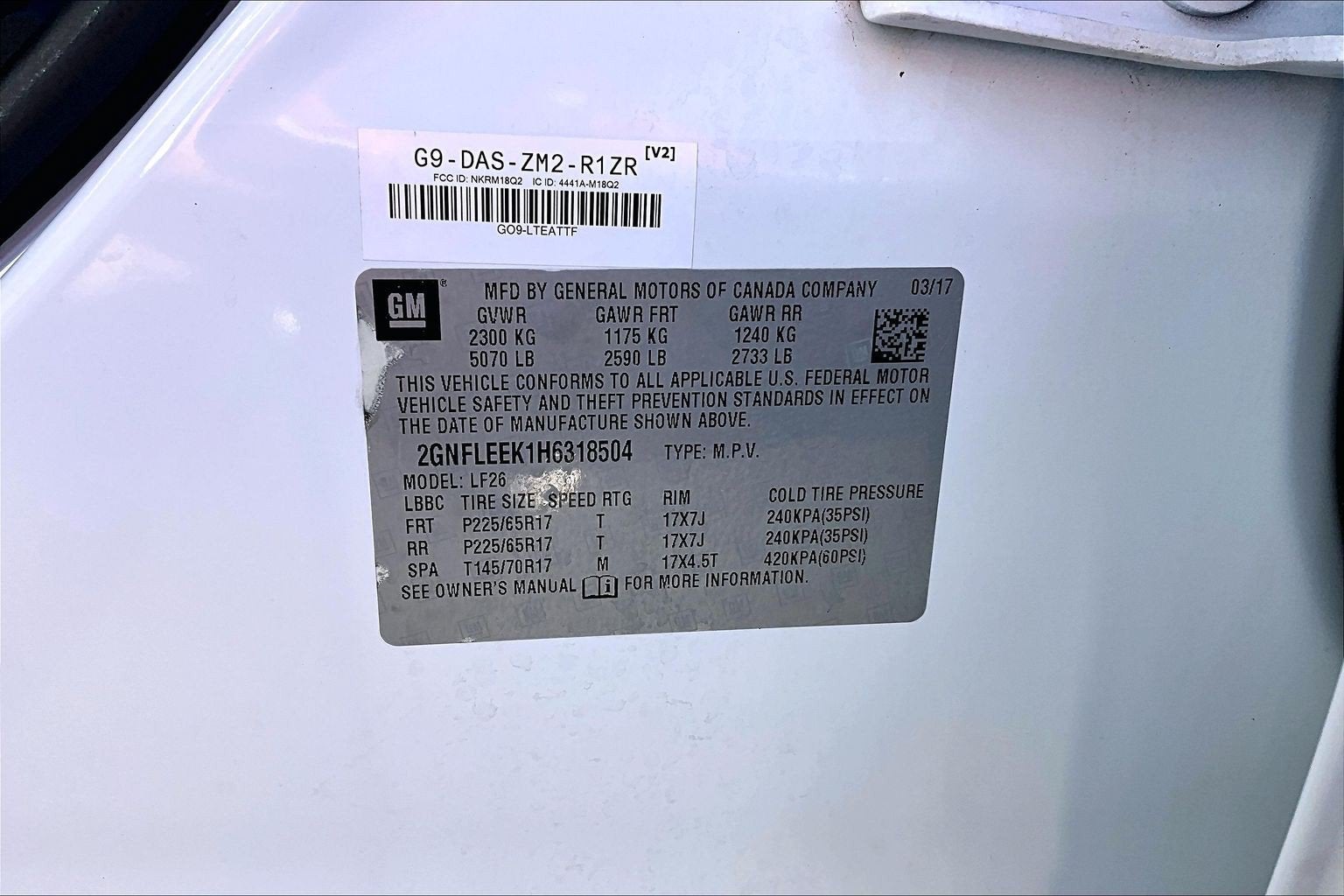 2017 Chevrolet Equinox LS