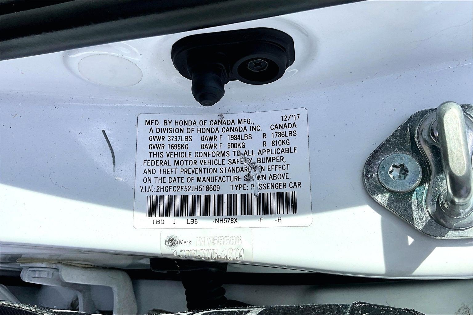 2018 Honda Civic Sedan LX