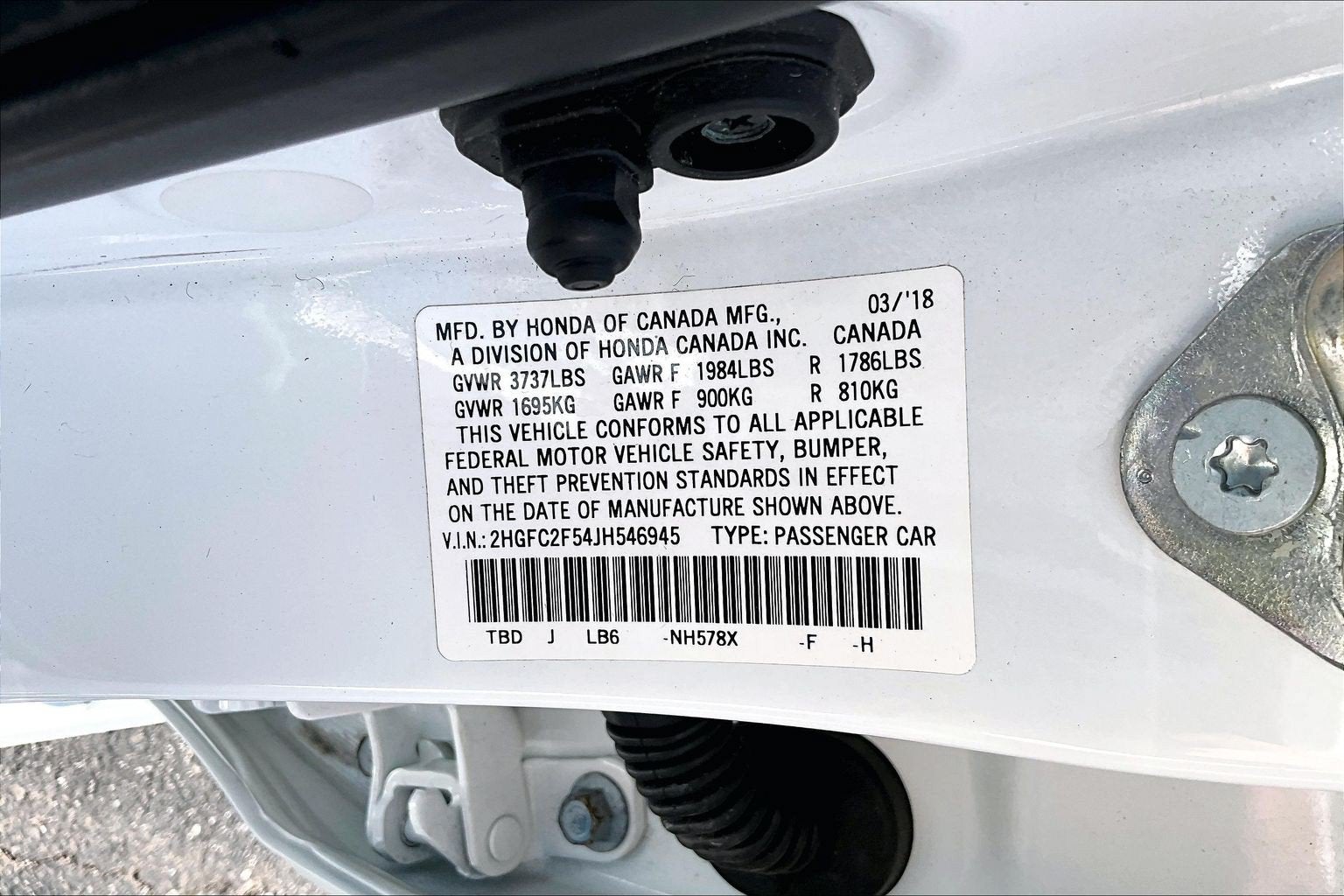 2018 Honda Civic Sedan LX
