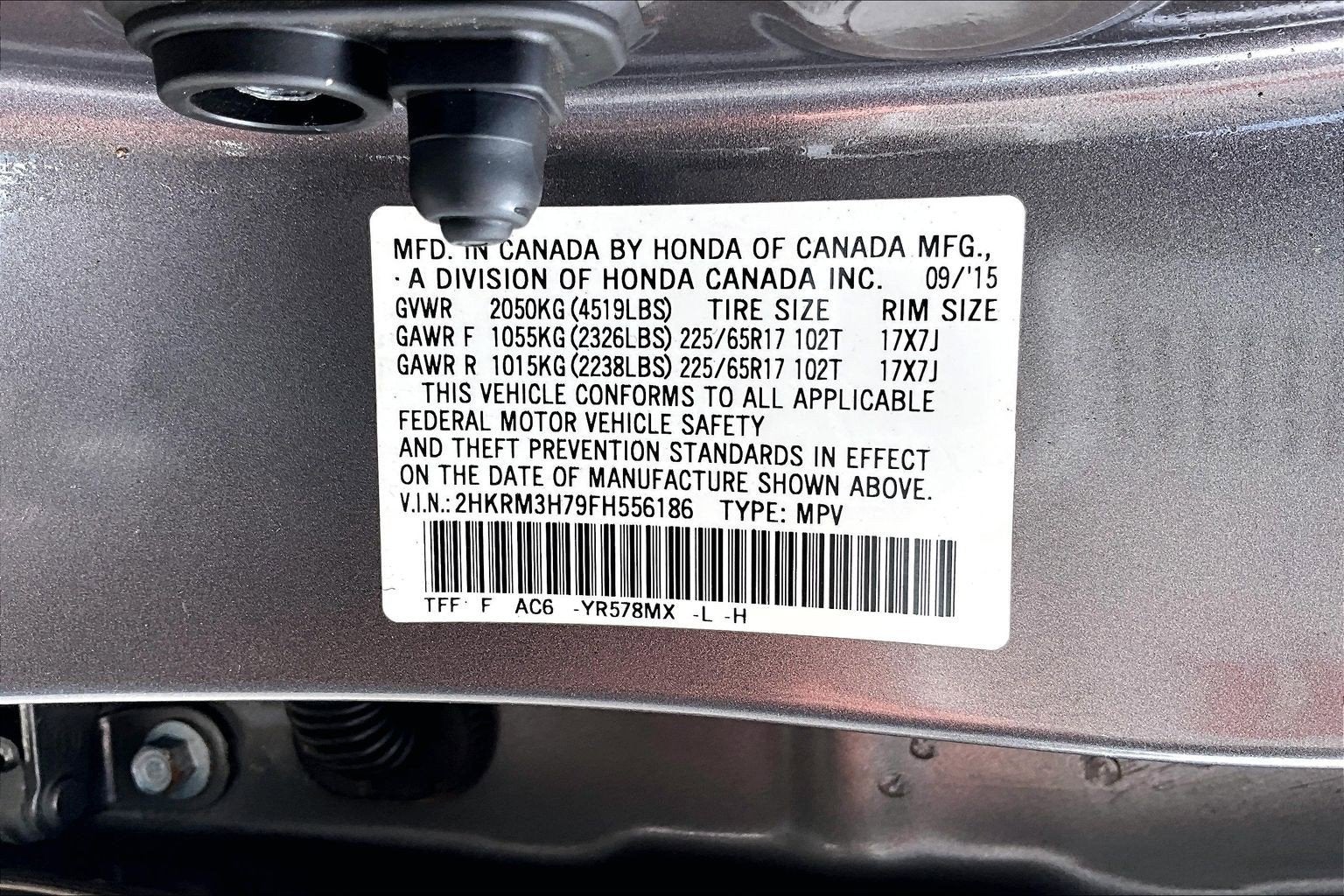 2015 Honda CR-V EX-L