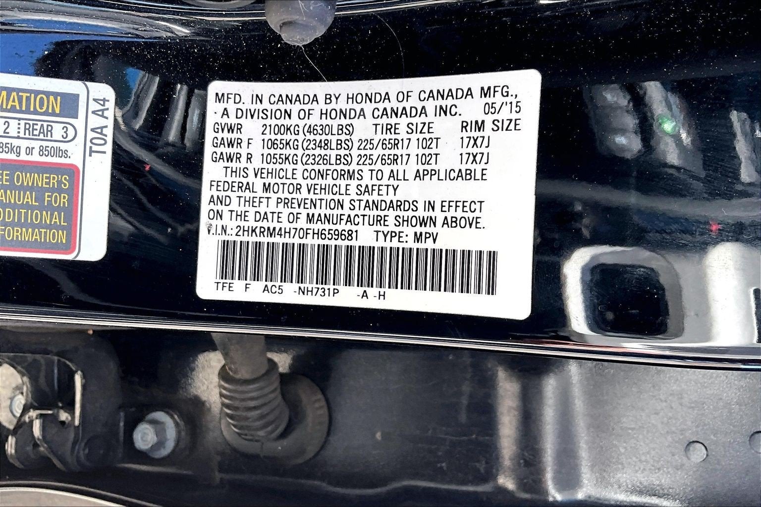 2015 Honda CR-V EX-L