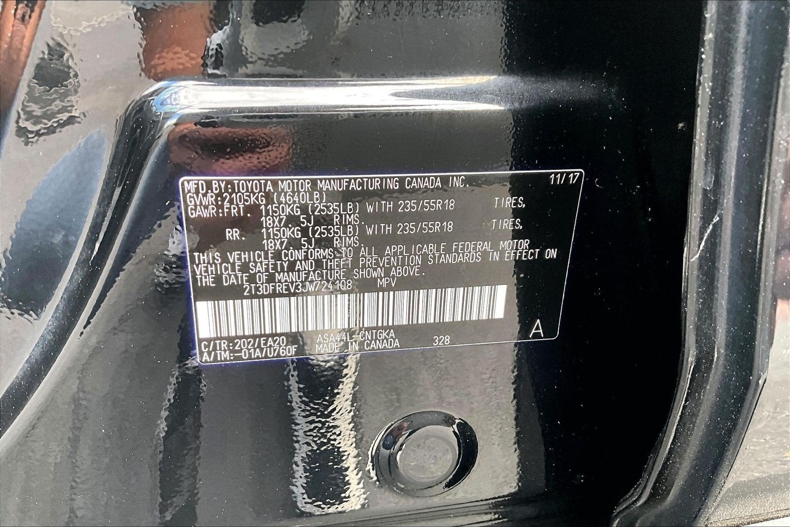 2018 Toyota RAV4 Limited