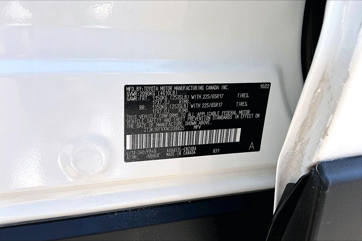 2022 Toyota RAV4 LE