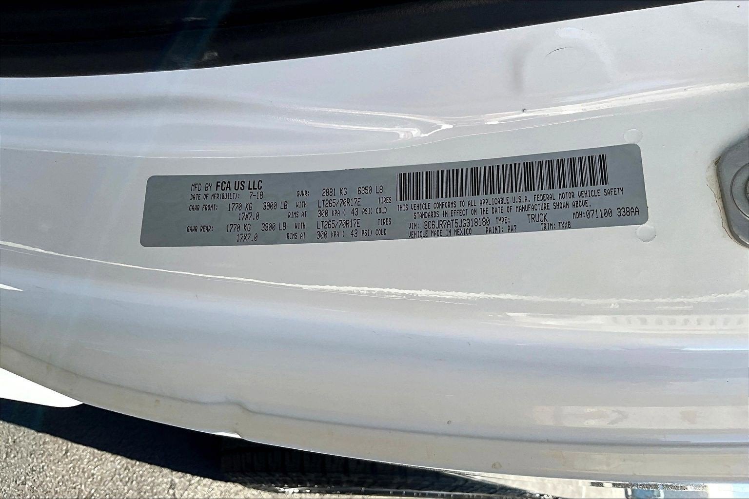 2018 RAM 1500 Tradesman