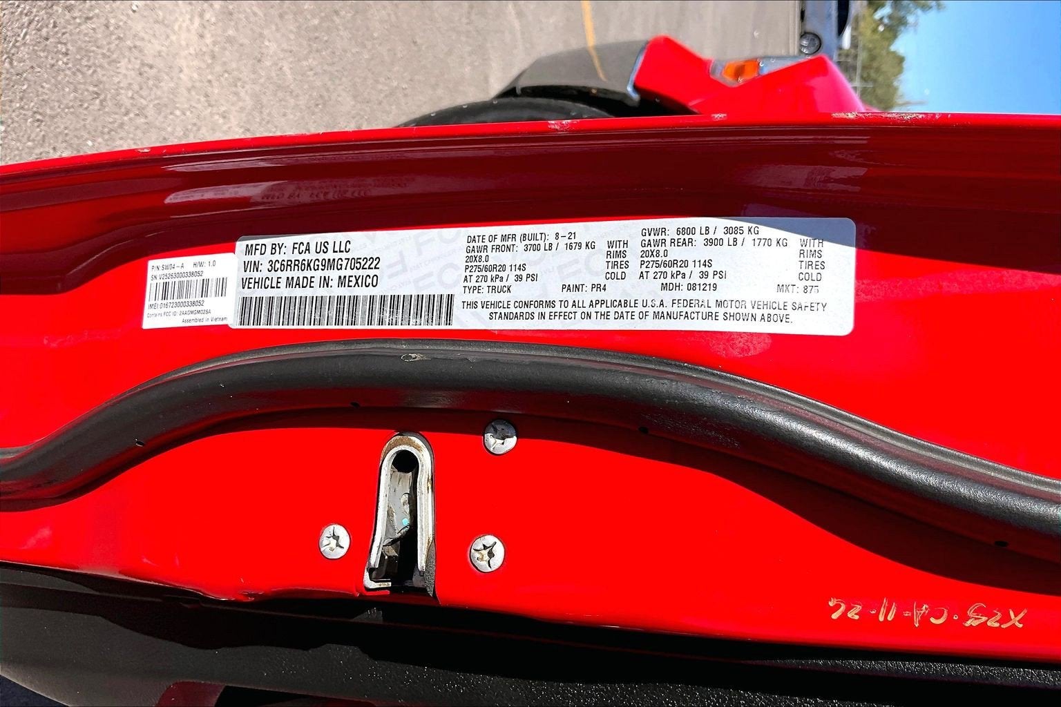 2021 RAM 1500 Classic Tradesman