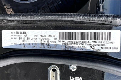 2017 RAM 2500 Tradesman