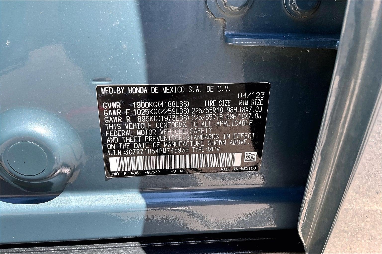 2023 Honda HR-V Sport