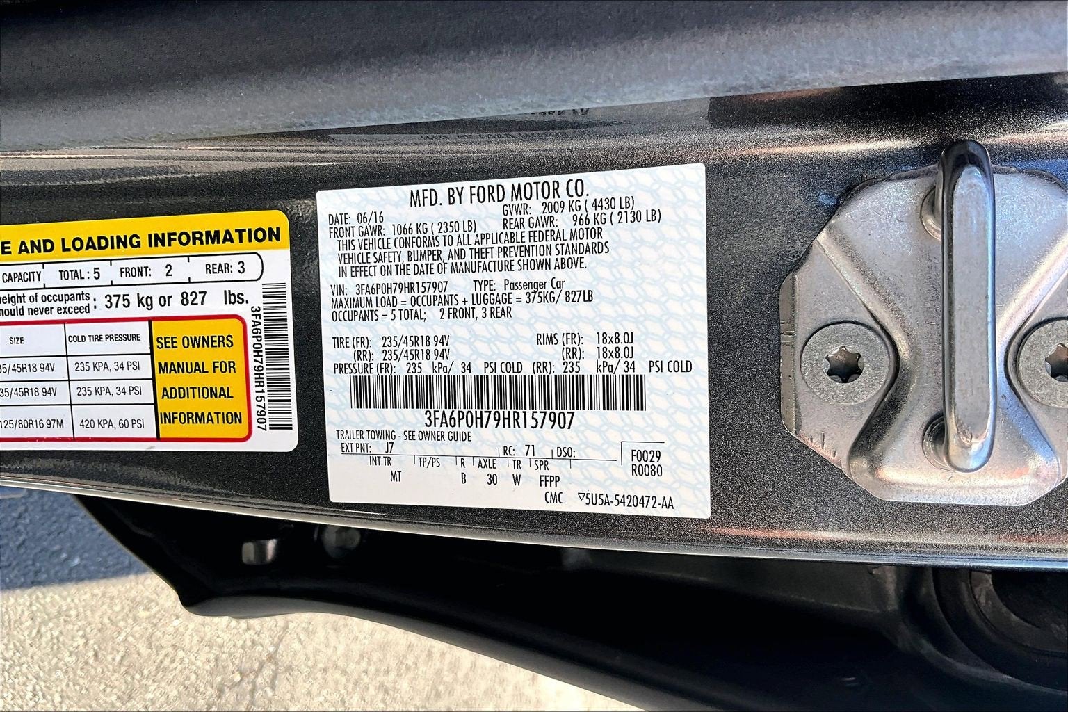 2017 Ford Fusion SE