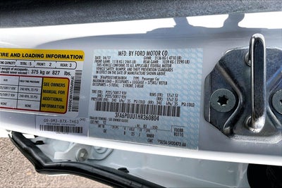 2017 Ford Fusion Hybrid S